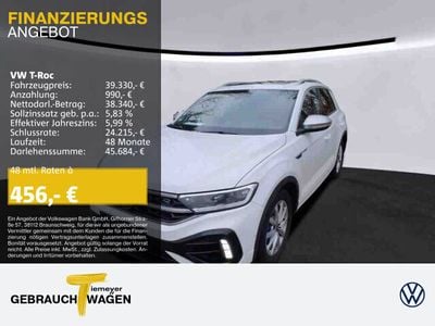 Weiß Gebraucht 2022 VW T-Roc R SUV | 40.220 €