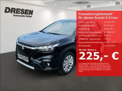 Neu Suzuki SX4 S-Cross Comfort 109 PS (80 kW) 2026 Schwarz SUV
