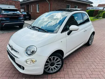 Gebraucht Fiat 500 Lounge 69 PS (50 kW) 2018 Weiß Kleinwagen