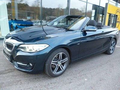 gebraucht BMW 218 i Cabrio 2-tg. 1,5i Sport-Line Automatik, Nav