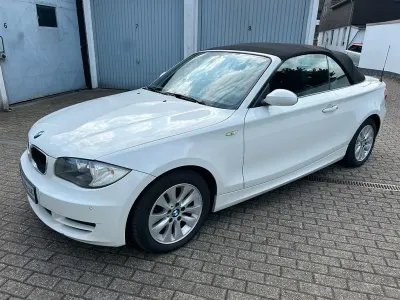 Gebraucht BMW 118 Cabriolet Efficient Dynamics 143 PS (105 kW) 2008 Weiß Cabrio