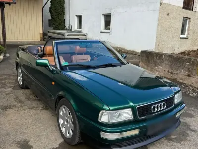 Käytetty Audi 80 S-Line 116 HP (85 kW) 1997 Vihreä Avoauto