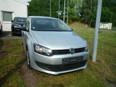 Gebraucht VW Polo Trendline 60 PS (44 kW) 2010 Silber Kleinwagen