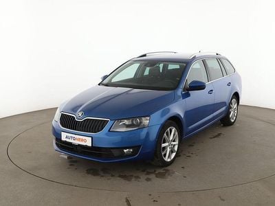 Gebraucht Skoda Octavia Elegance 140 PS (102 kW) 2014 Blau Kombi