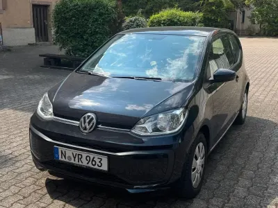 Gebraucht VW up! 65 PS (47 kW) 2018 Schwarz Kleinwagen