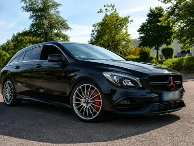 Gebraucht Mercedes CLA45 AMG Shooting Brake AMG 381 PS (280 kW) 2018 Schwarz Kombi