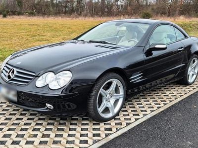 Usata Mercedes SL500 306 CV (225 kW) 2006 Nero Cabrio