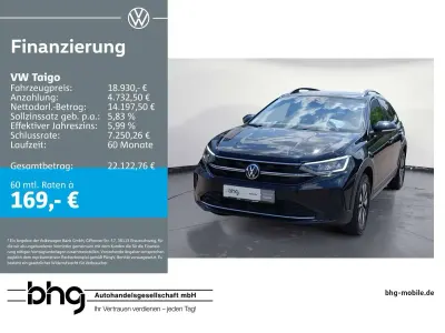 Gebraucht VW Taigo Life 95 PS (69 kW) 2025 Schwarz SUV