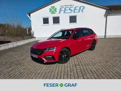 Usata Skoda Octavia RS 200 CV (147 kW) 2023 Rosso Station wagon