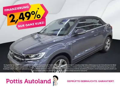 Gebraucht VW T-Roc Cabriolet R-line 150 PS (110 kW) 2025 Rauchgrau metallic Cabrio