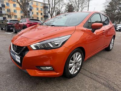 Gebraucht Nissan Micra Acenta 101 PS (74 kW) 2019 Orange Kleinwagen