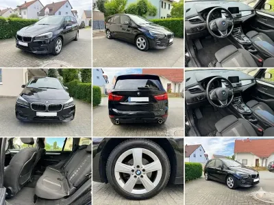 Gebraucht BMW 218 Gran Tourer Advantage 150 PS (110 kW) 2021 Schwarz Van / Kleinbus