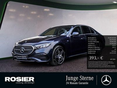 Gebraucht Mercedes E300 AMG 204 PS (150 kW) 2025 Blau / nautikblau (metallic) Limousine