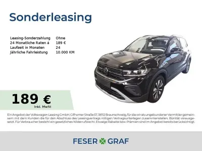 Gebraucht VW T-Cross Goal 116 PS (85 kW) 2025 Schwarz SUV