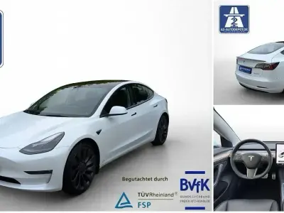 Occasion Tesla Model 3 Performance 377 kW (513 ch) 2022 Blanc Berline