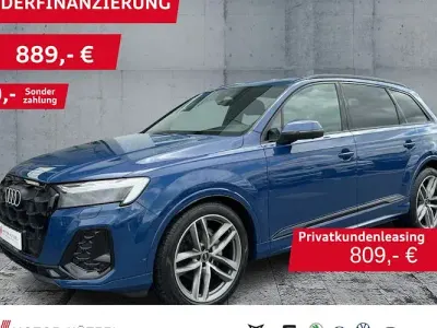 Gebraucht Audi Q7 S-Line 286 PS (210 kW) 2024 Ascariblau metallic SUV