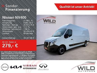 Gebraucht Nissan NV400 Comfort 163 PS (119 kW) 2021 S) (weiss Van
