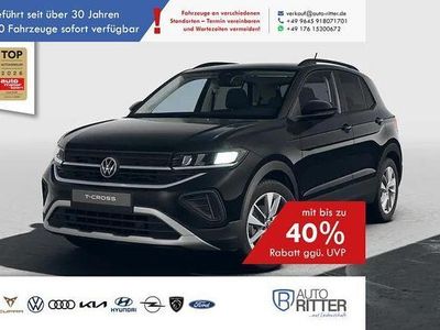 Neu VW T-Cross Life 116 PS (85 kW) 2025 Schwarz SUV