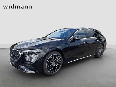 Metalliclack obsidianschwarz Gebraucht 2025 Mercedes E200 AMG line Kombi | 56.880 €