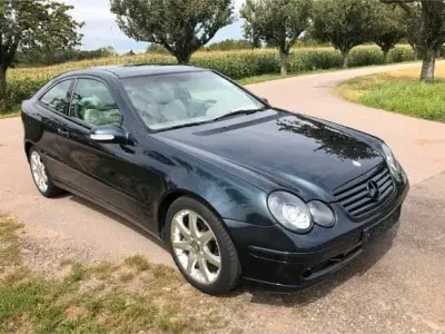 Gebraucht Mercedes CL180 129 PS (94 kW) 2001 Schwarz Coupé