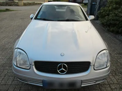 Gebraucht Mercedes SLK200 136 PS (100 kW) 1997 Silber Cabrio