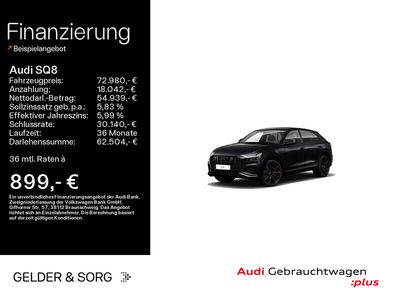 Gebraucht Audi SQ8 Ambiente 435 PS (319 kW) 2021 Orcaschwarz metallic SUV