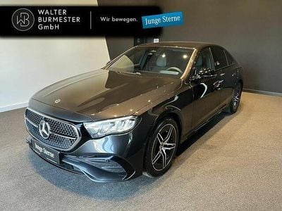 Metalliclack graphitgrau Gebraucht 2024 Mercedes E200 AMG Limousine | 53.390 € (Fairer Preis)