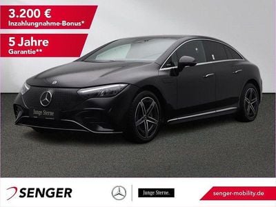 Lack obsidianschwarz Gebraucht 2024 Mercedes EQE350 AMG Limousine | 50.880 € (Fairer Preis)
