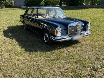 Gebraucht Mercedes S250 54 PS (39 kW) 1966 Blau Limousine