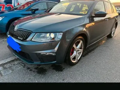 Gebraucht Skoda Octavia vRS 184 PS (135 kW) 2015 Grau Kombi