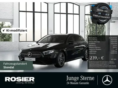 Gebraucht Mercedes A250 Advanced 218 PS (160 kW) 2025 Schwarz / kosmosschwarz Limousine