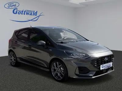 Gebraucht Ford Fiesta ST-Line X 125 PS (91 kW) 2023 Magneticgrau (metallic) Kleinwagen