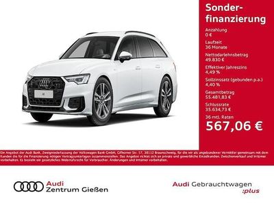 Gletscherweiß metallic Gebraucht 2025 Audi A6 S-Line Kombi | 49.830 € (Fairer Preis)