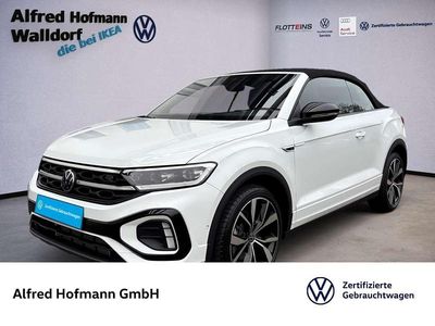 Gebraucht VW T-Roc Cabriolet R-line 150 PS (110 kW) 2025 Pure white Cabrio