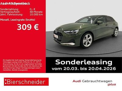 Gebraucht Audi A3 Advanced Plus 116 PS (85 kW) 2025 Distriktgrün metallic Limousine