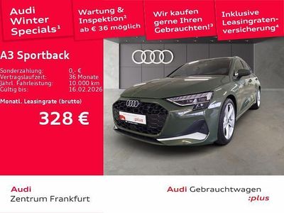 Grün Gebraucht 2025 Audi A3 Advanced Limousine | 35.509 € (Superpreis)