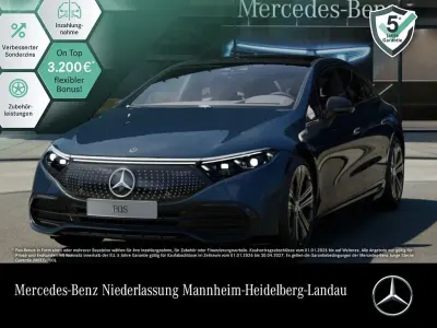 Gebraucht Mercedes EQS580 Night 384 kW (523 PS) 2023 Blau Limousine