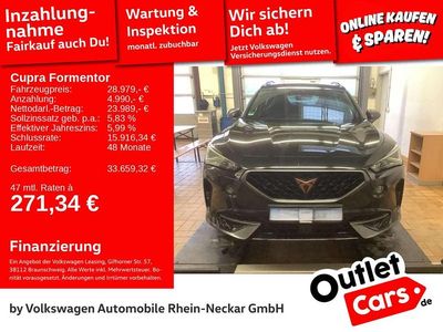 Mitternachschwarz metallic Gebraucht 2024 Cupra Formentor VZ SUV | 28.689 € (Superpreis)