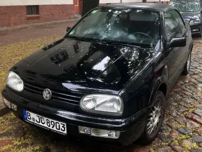 Gebraucht VW Golf Cabriolet Highline 75 PS (55 kW) 1995 Schwarz Cabrio
