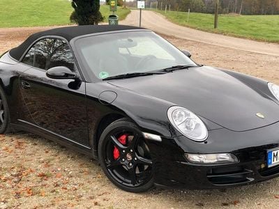 Usata Porsche 911 Carrera 4S Cabriolet 381 CV (280 kW) 2006 Nero Cabrio