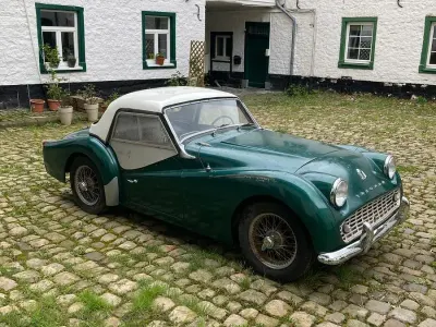 Gebraucht Triumph TR3 101 PS (74 kW) 1959 Grün Cabrio