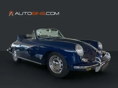 Gebraucht Porsche 356 B 75 PS (55 kW) 1962 Bali blau Cabrio