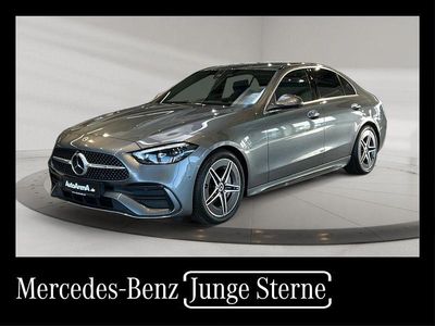 Gebraucht Mercedes C220 AMG 200 PS (147 kW) 2022 Metalliclack selenitgrau Limousine