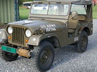 gebraucht Jeep Willys M38A1, HU+H, Verdeck, Gewährleistung