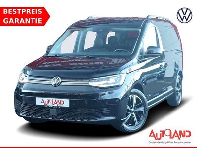 Gebraucht VW Caddy Maxi Style 122 PS (89 kW) 2022 Deep black perleffekt Van / Kleinbus