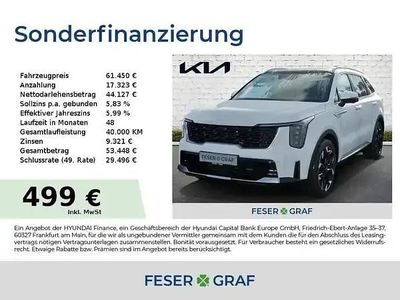 Snow white pearl Neu 2025 Kia Sorento SUV | 61.450 €