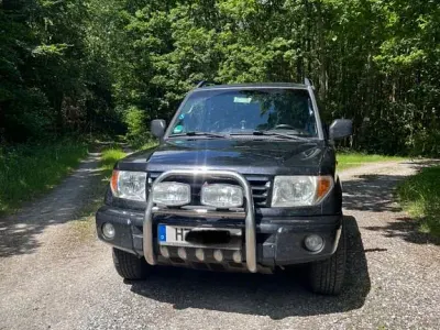 Gebraucht Mitsubishi Pajero 114 PS (83 kW) 2002 Schwarz SUV