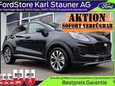 Agate black metallic Neu 2025 Ford Puma Titanium SUV | 24.980 €