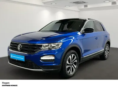 Gebraucht VW T-Roc Active 110 PS (80 kW) 2021 Blau SUV