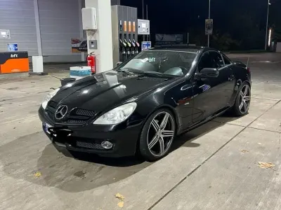Gebraucht Mercedes SLK200 184 PS (135 kW) 2008 Schwarz Cabrio